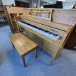 1992 Yamaha M302 oak console piano and bench - Upright - Console Pianos